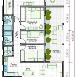 1200 sq ft house design