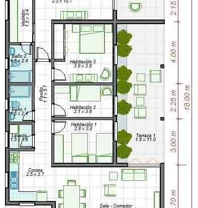 1200 sq ft house design