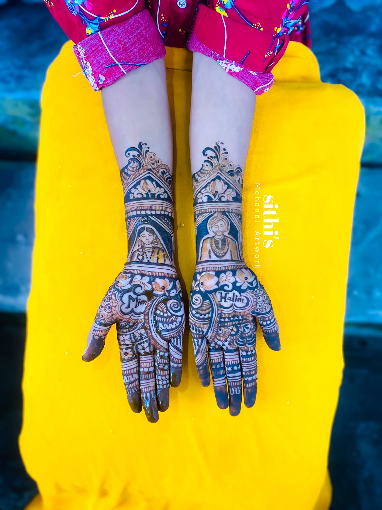 simple Back Hand Mehndi design